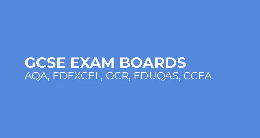 How UK exam boards like AQA OCR and Edexcel are structured