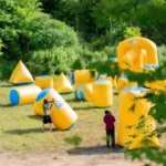 Innovative Ways To Set Up A Paintball Field With Inflatable Obstacles