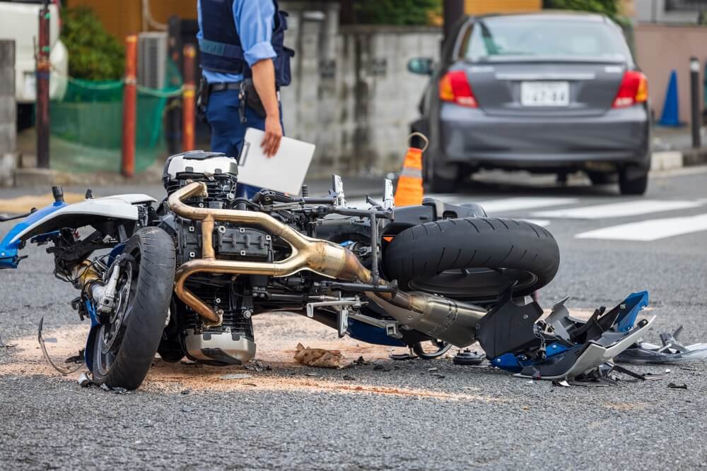Motorcycle accident caused by driver mistakes in Washington, DC